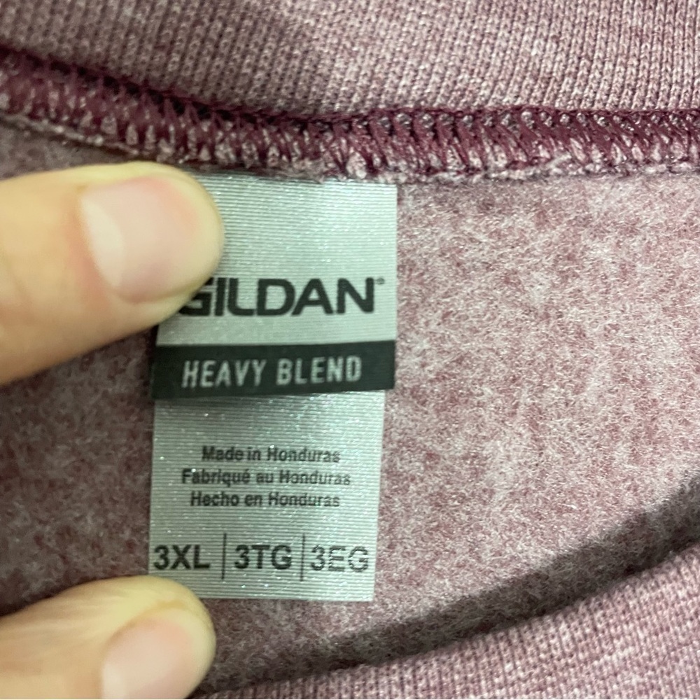 NWOT Gildan Pink Women’s Casual Sweatshirt Size: 3XL - Picture 7 of 7